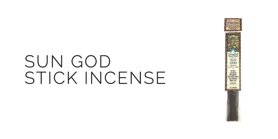 Sun God Stick Incense By Charme et Sortielge - Sabbat Box