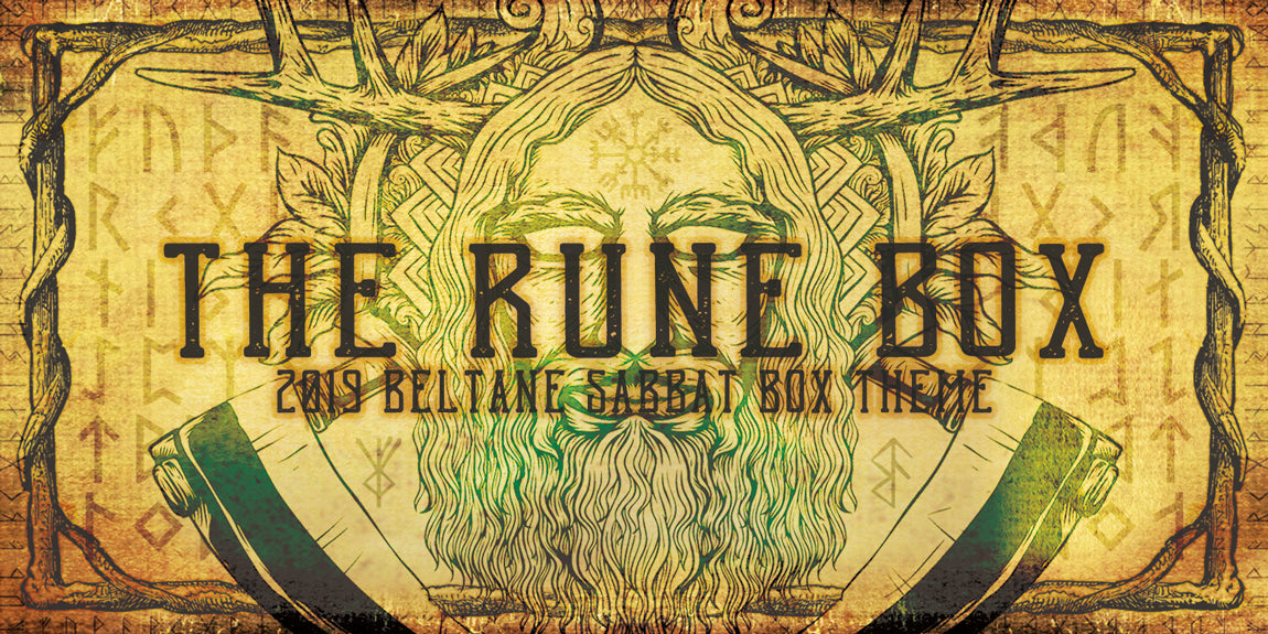 The Rune Box 2019 Beltane Sabbat Box Theme - Witch Subscription Box Sabbat Box - Rune Sabbat Box
