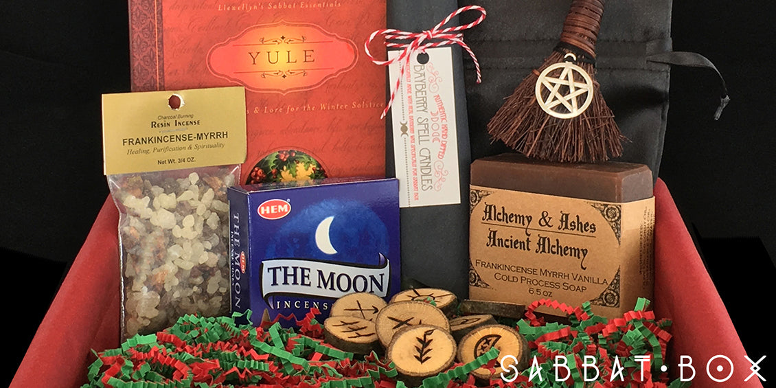 Yule Sabbat Box Winter Solstice Sabbat Box Wiccan Supplies Store