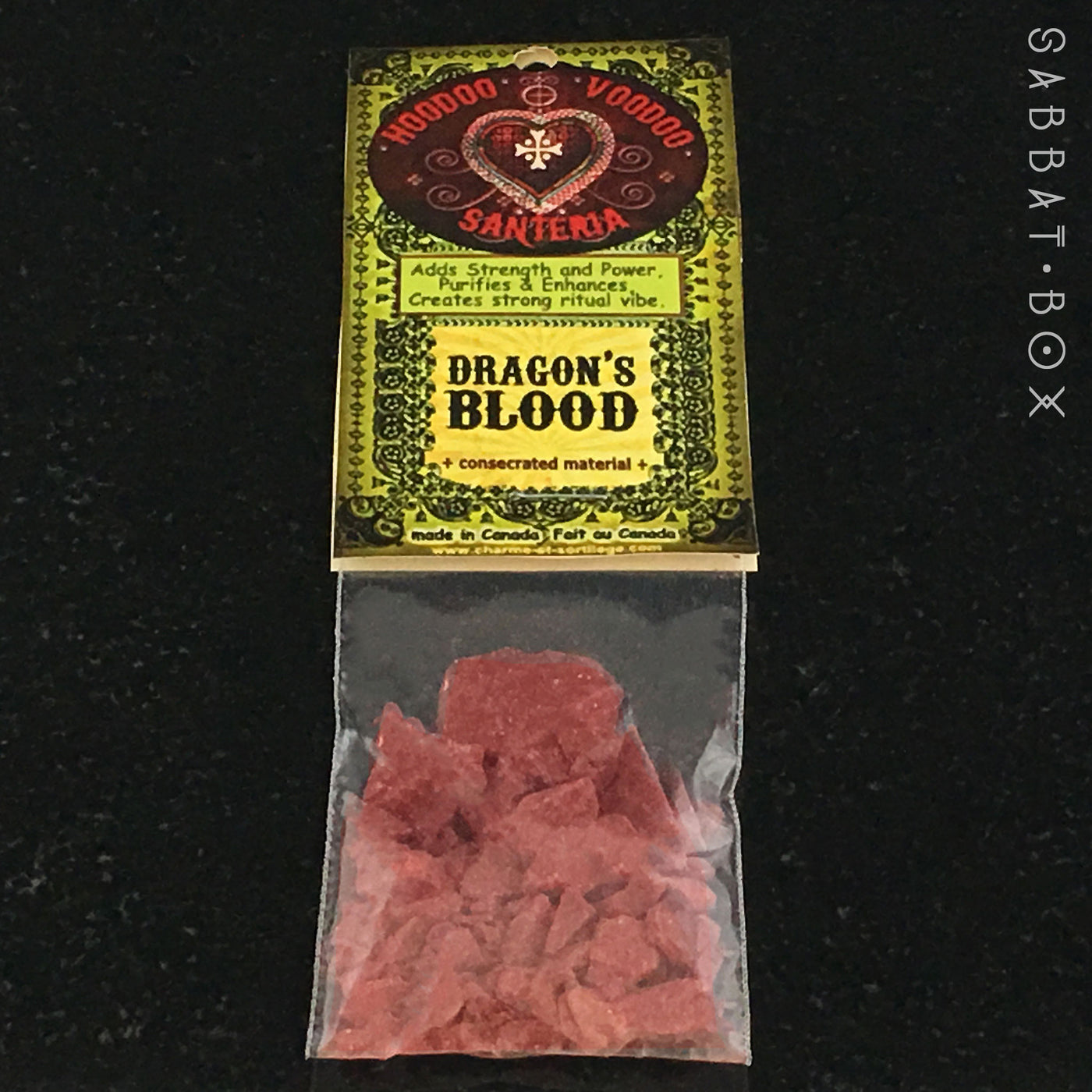 Dragon S Blood Resin Incense Wiccan Ritual Incense Sabbat Box