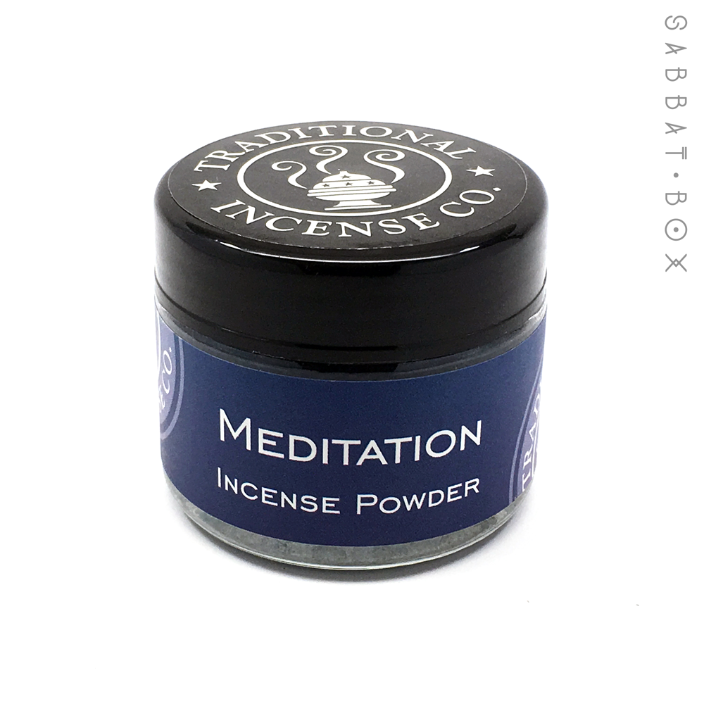 Meditation Incense Powder 3.5 oz Self Igniting Loose Incense