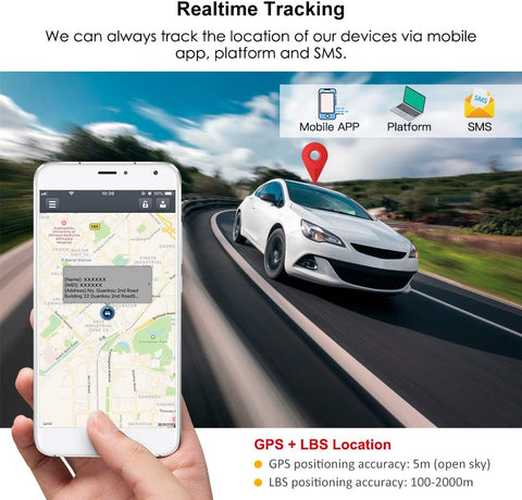 Mini GPS Tracker in Car mobile phone APP Real-time Positioning GPS