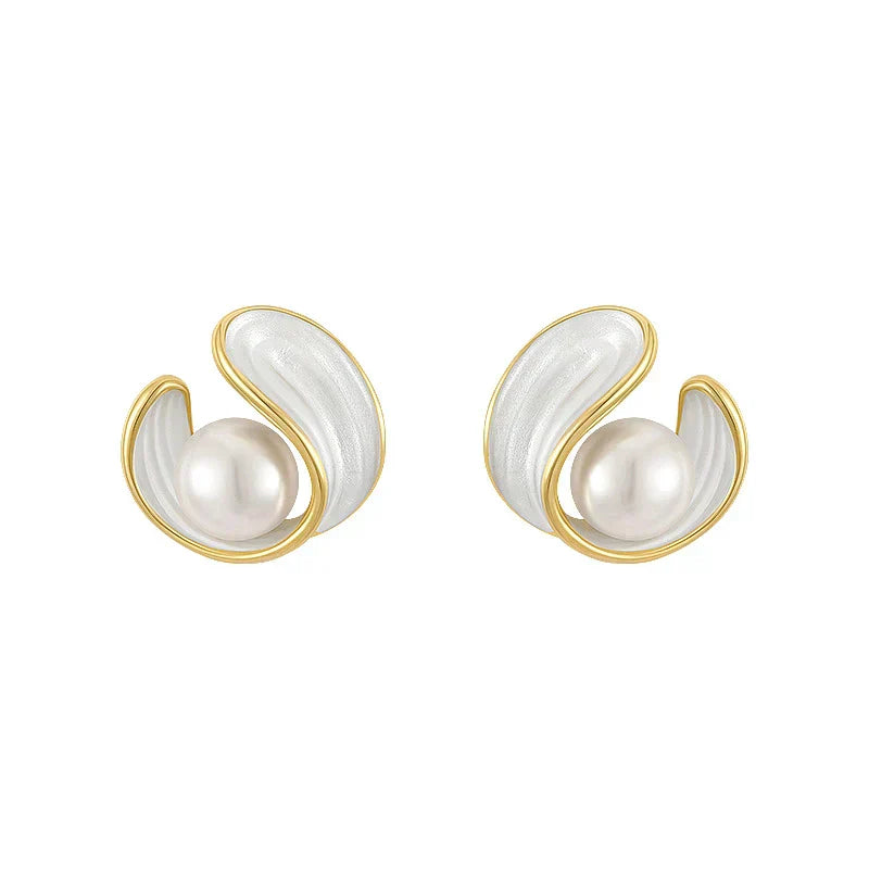 Elegant Pearl Earrings