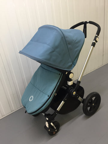 bugaboo footmuff petrol blue