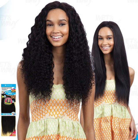 Naked Nature Brazilian Virgin Remy Wet & Wavy DEEP WAVE 7pcs 18"18"20