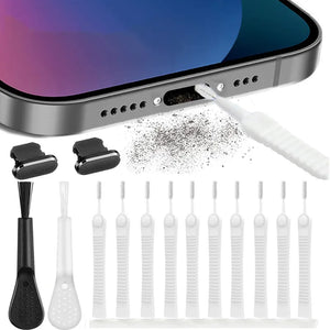 Mobile Phone Charging Port Dust Plug Port Cleaner Kit - Sweet Gyal Tings  - Phone Port Cleaner