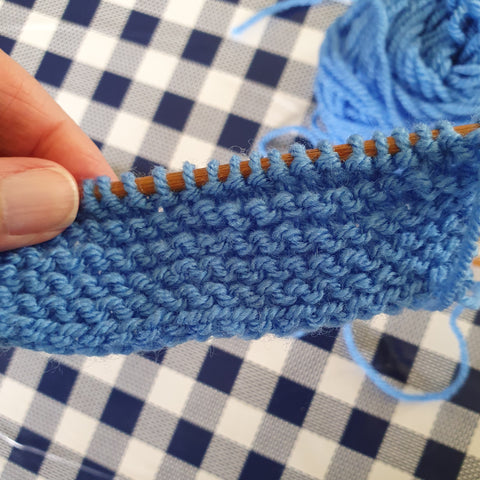 knitting garter stitch