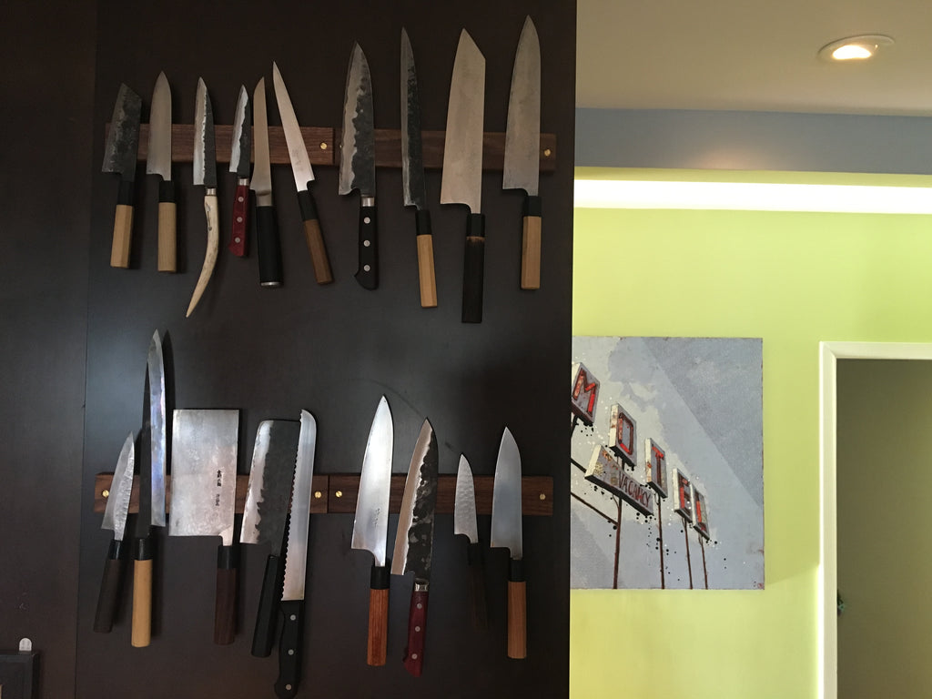 Kevin Kent's Knife collection
