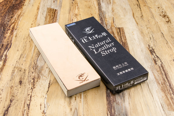 Knifewear Leather and Suede Paddle Strop | Knifewear - Handcrafted 