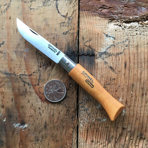 Opinel Nº8 SNAKE INOX 002502 en acero INOXIDABLE SANDVIK 12C27.