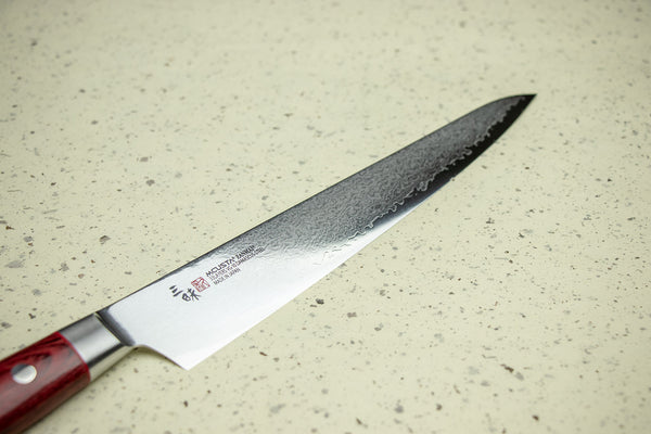 Mcusta Zanmai Classic Pro VG-10 Core Damascus 115mm Kitchen Cutlery St –  Tokushu Knife