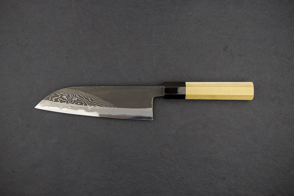 Tsukasa Gyuto Shirogami #2 Oak 135mm (5.3) – SharpEdge