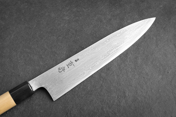 Yoshihiro Kitchen Knife Gouma Yuma Steel Forged Gyuto 330mm Left Right Use,  in 2023