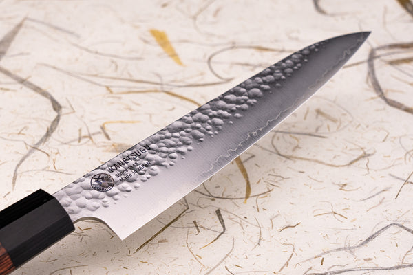Japanese kitchen knife Seki Kanetsugu Nami Mahogany 9201 10cm for