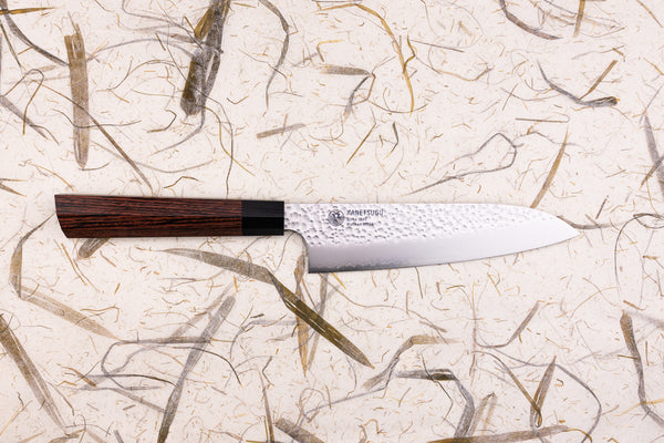 Sakai Takayuki 33-Layer VG10 Damascus Hammered Japanese Chef's Knife SET in  Gift Box (Kengata-Gyuto 190mm - Petty 150mm - Attache Case)