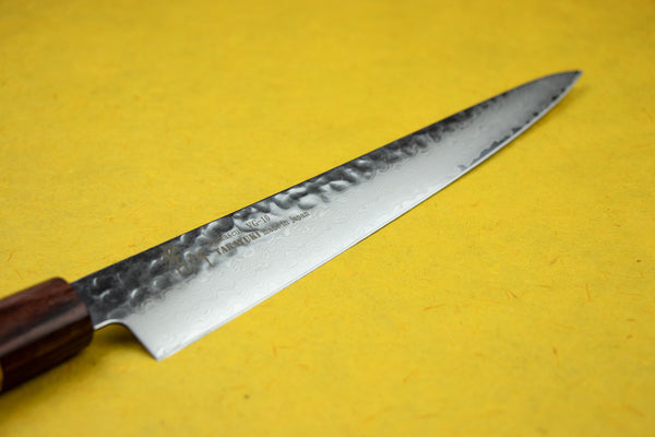 Sakai Takayuki 33-Layer VG10 Damascus Hammered WA Japanese Chef's Knife SET  (Gyuto210-Slicer-Nakiri-Petty150-Kengata Santoku)