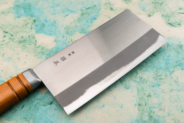 Sugimoto Virgin Carbon Steel Chinese Cleaver No.22