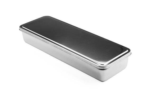 vendor-unknown Stainless Steel Yakumi Pan Container with 2 Compartments