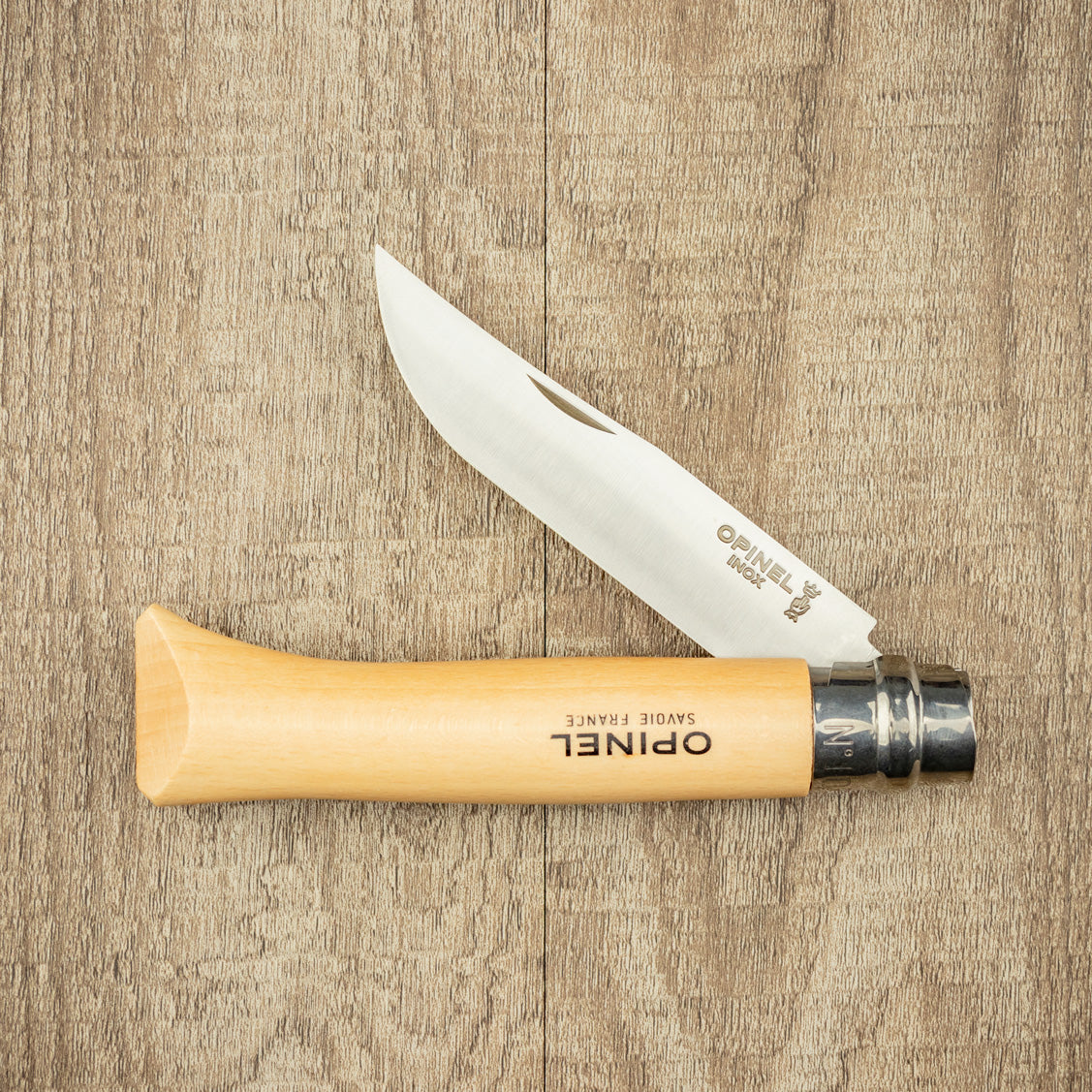 OPINEL VRI knife INOX No.12 BEECH