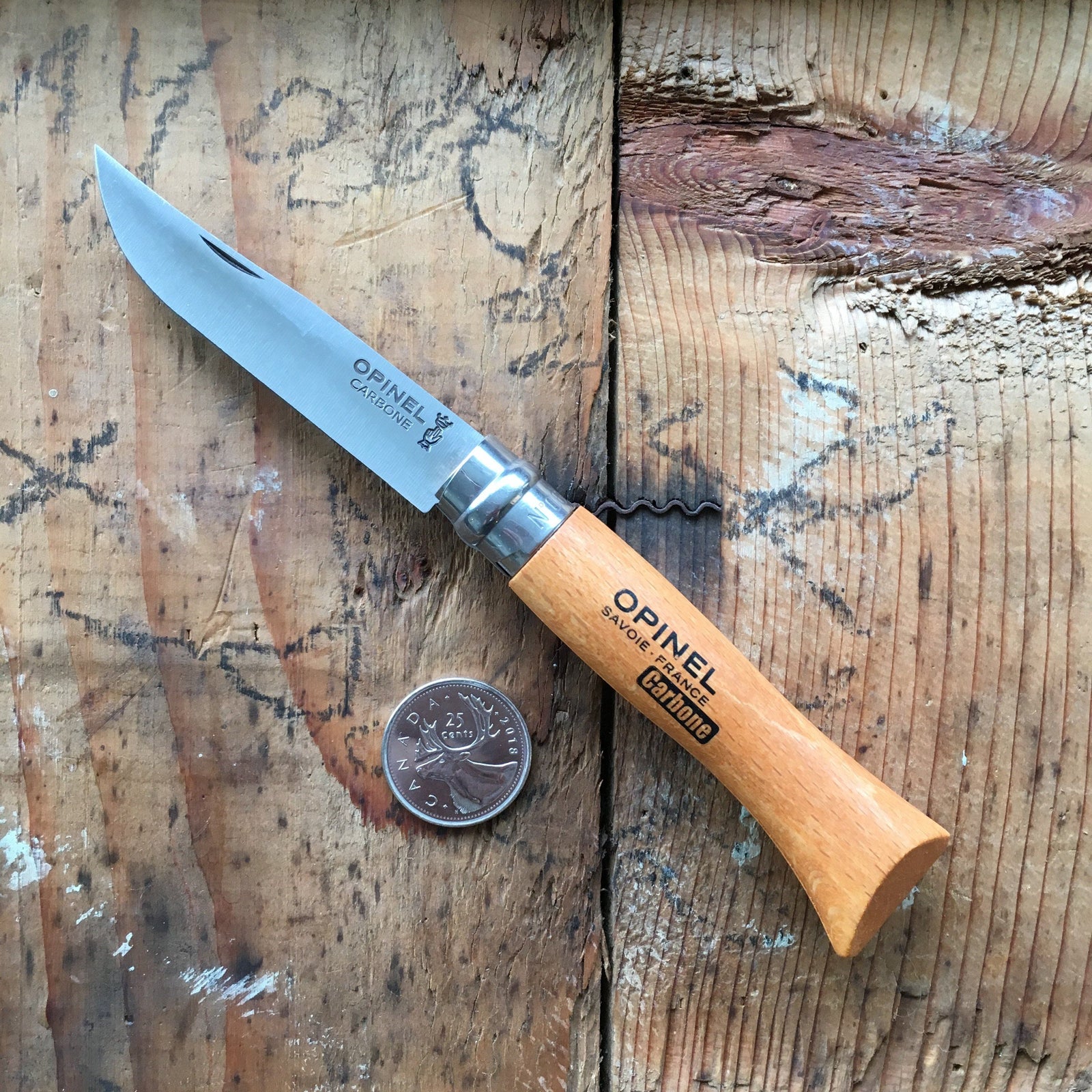 Opinel  No.07 Carbon Steel Folding Knife - OPINEL USA