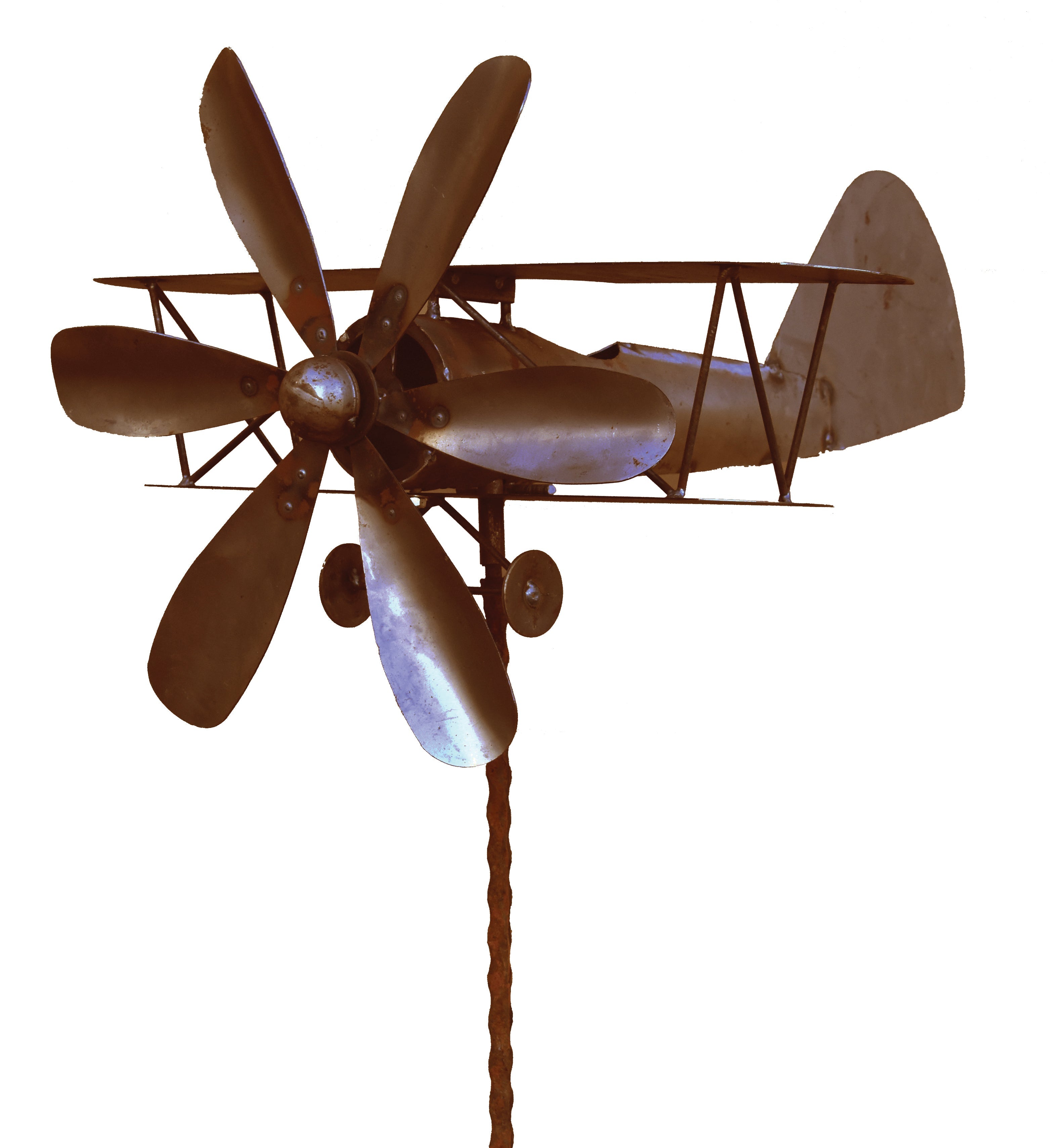 RustyBirds Biplane Spinner