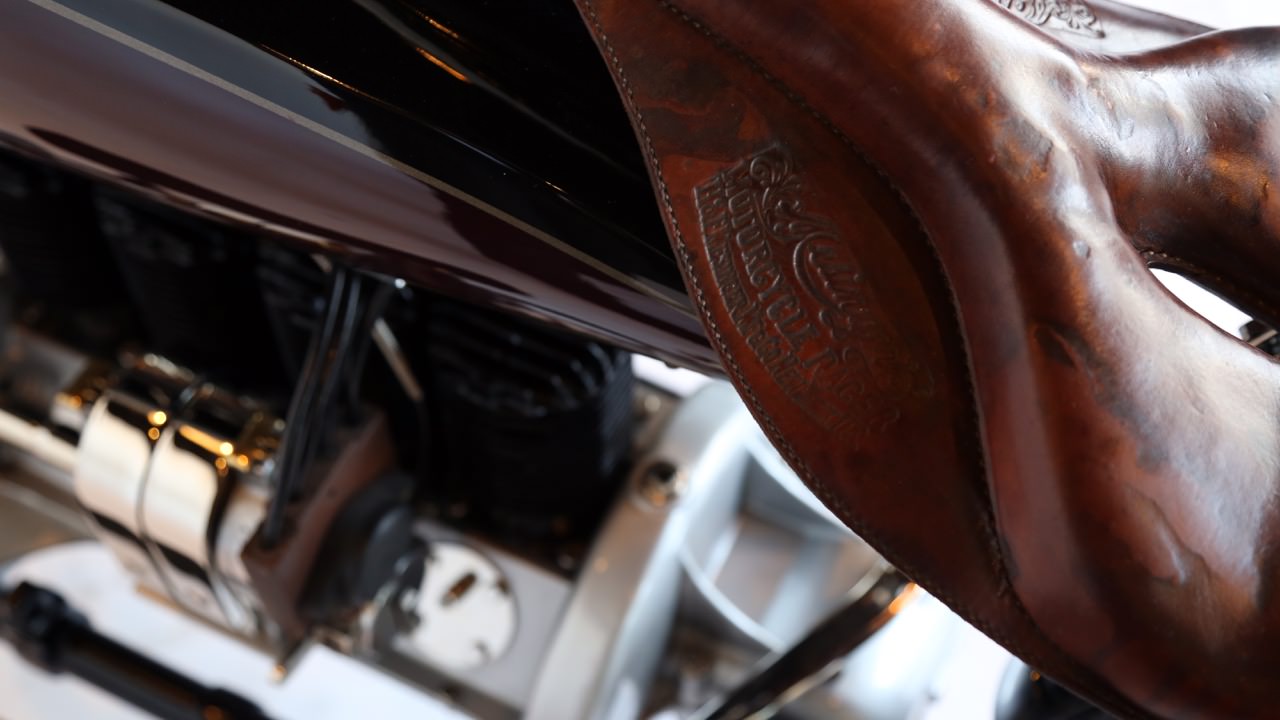 1917 HENDERSON FACTORY RACER saddle