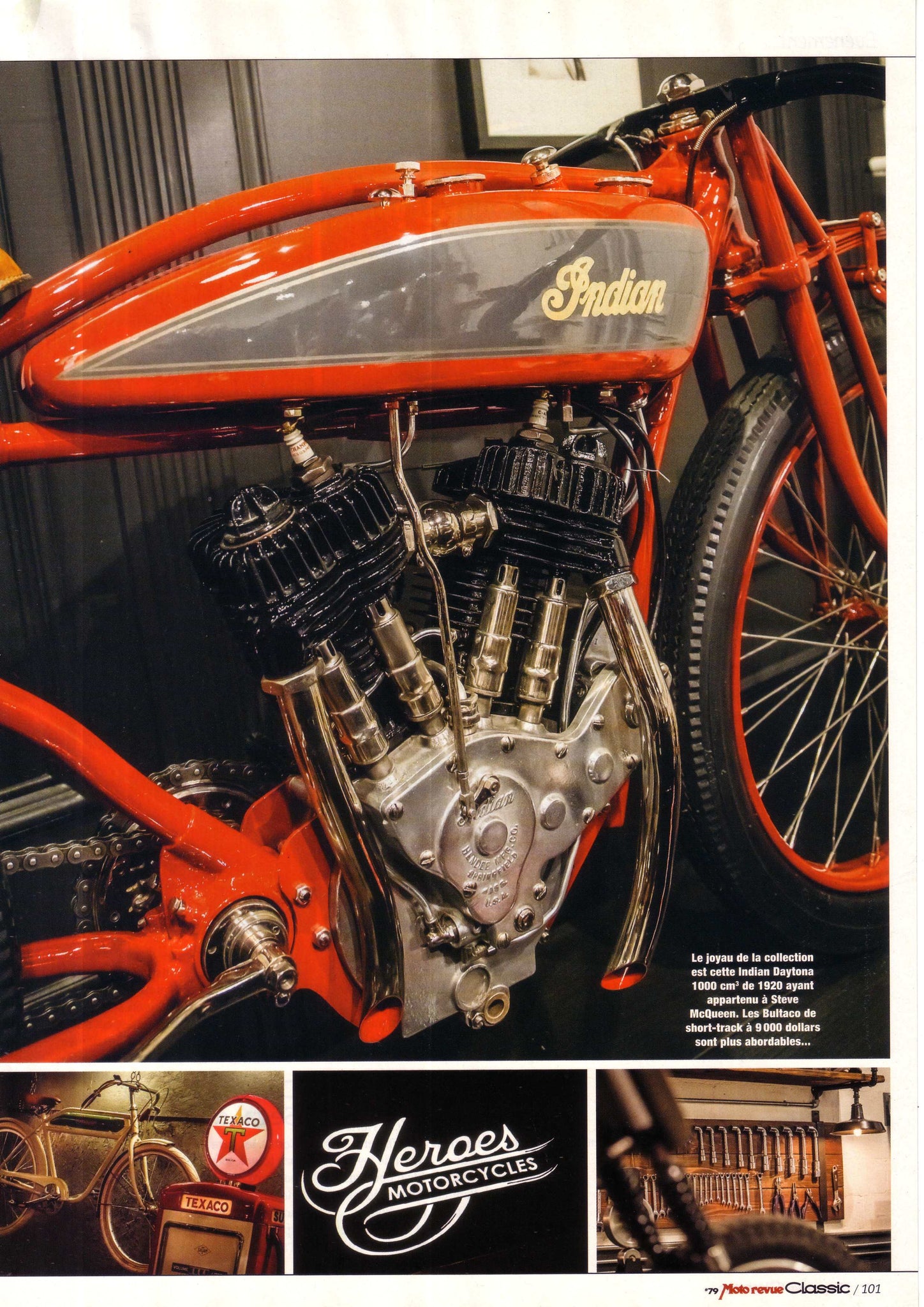 Los Angeles based motorcycle store specializing in restoring and selling vintage motorbikes.