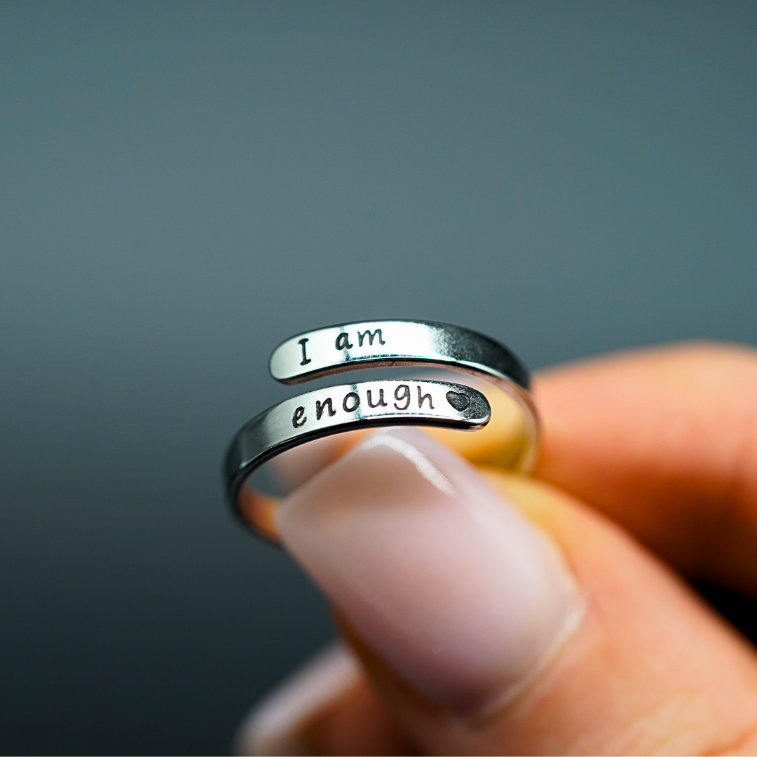 Silver I Am Enough™ Ring - Sertori Jewelry product image