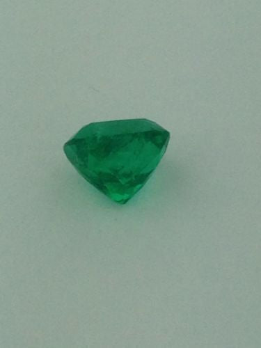 4.57ct Cushion Cut Natural Columbian Emerald