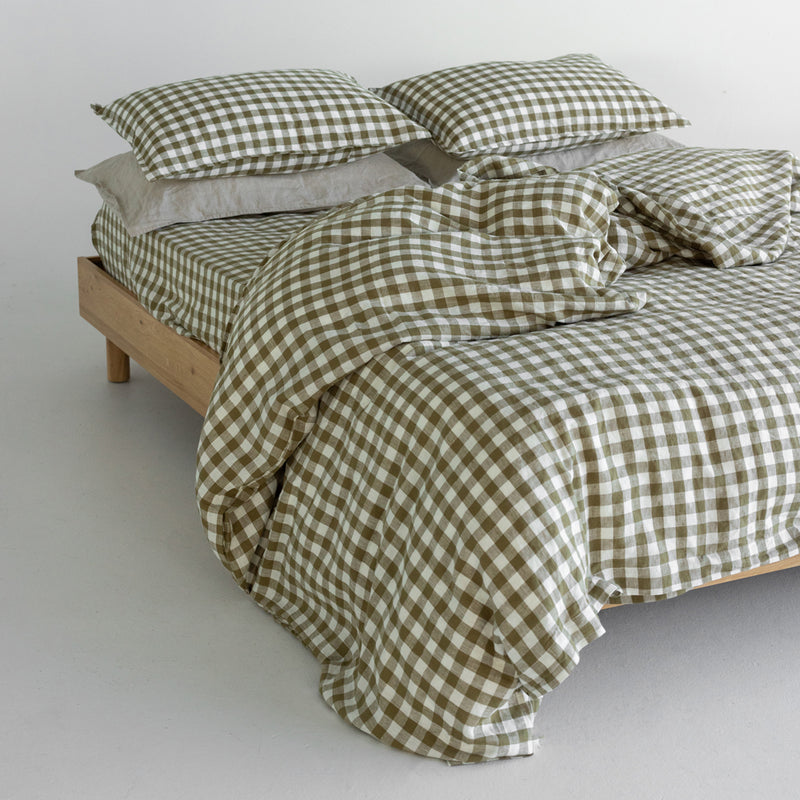 gingham duvet cover nz