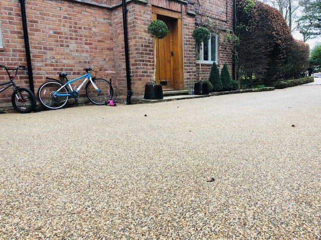 Farmhouse Gold Driveway