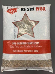 Resin Rox individual bagged aggregate 