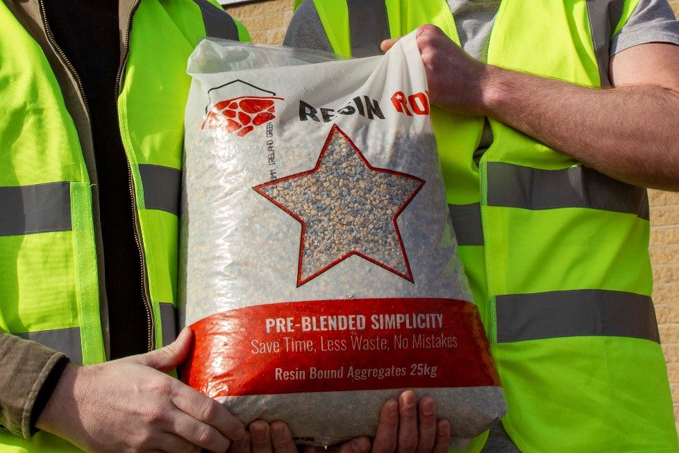 Aggregate Bag for Resin Driveway