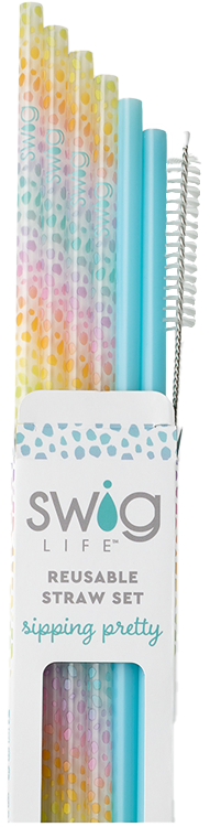 Swig Life Reusable Straw Set – PinkPro Beauty Supply