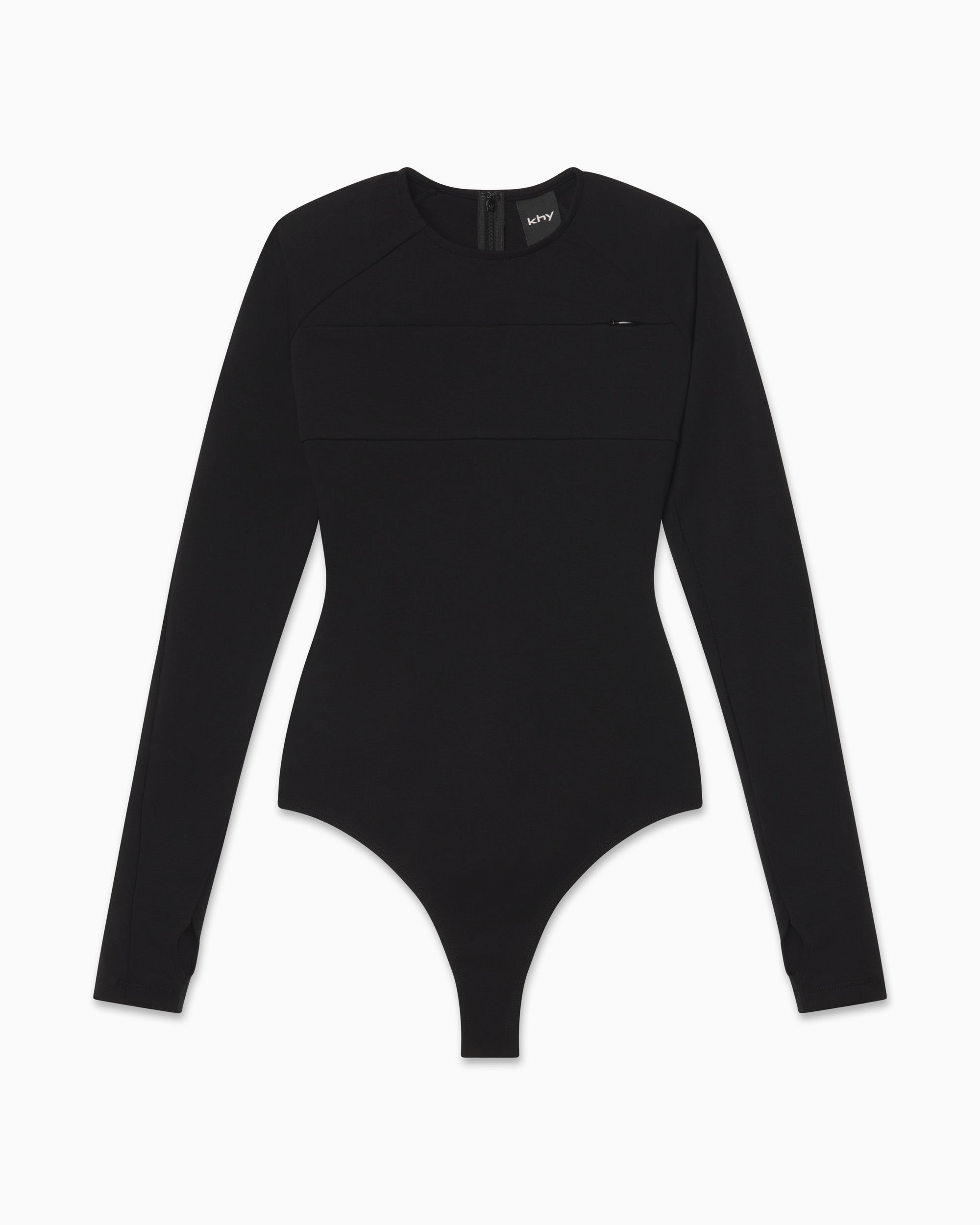 Long Sleeve Bodysuit | Black – Khy