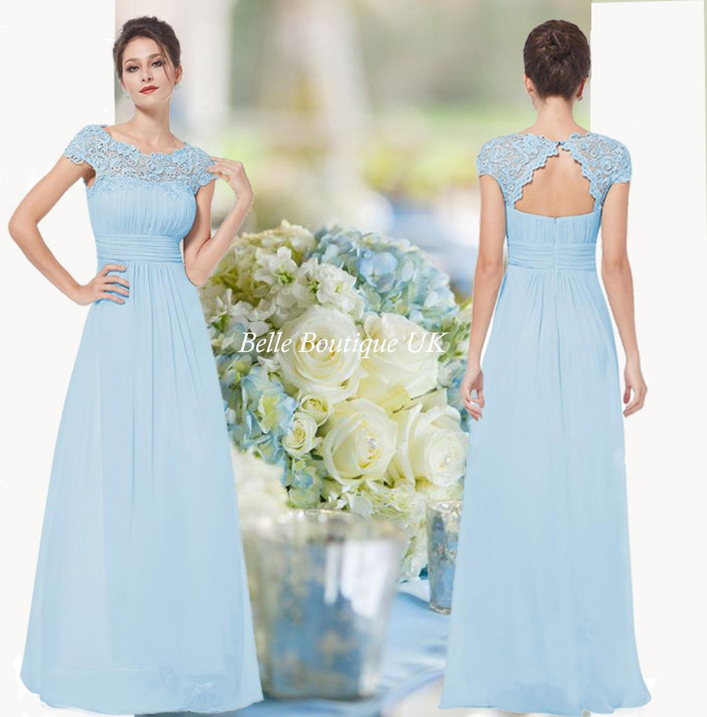 light blue bridesmaid dress uk