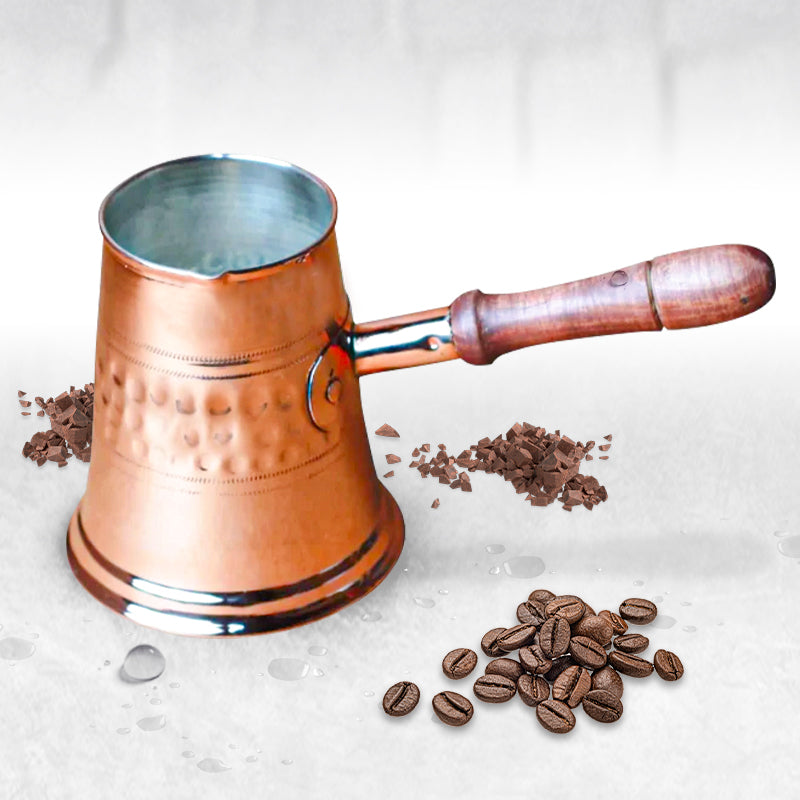 Cafetera Turca de cobre grande – PAILA DE COBRE