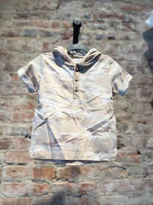 Sesame Camo Hooded Shirt - Rosie Jo's Boutique