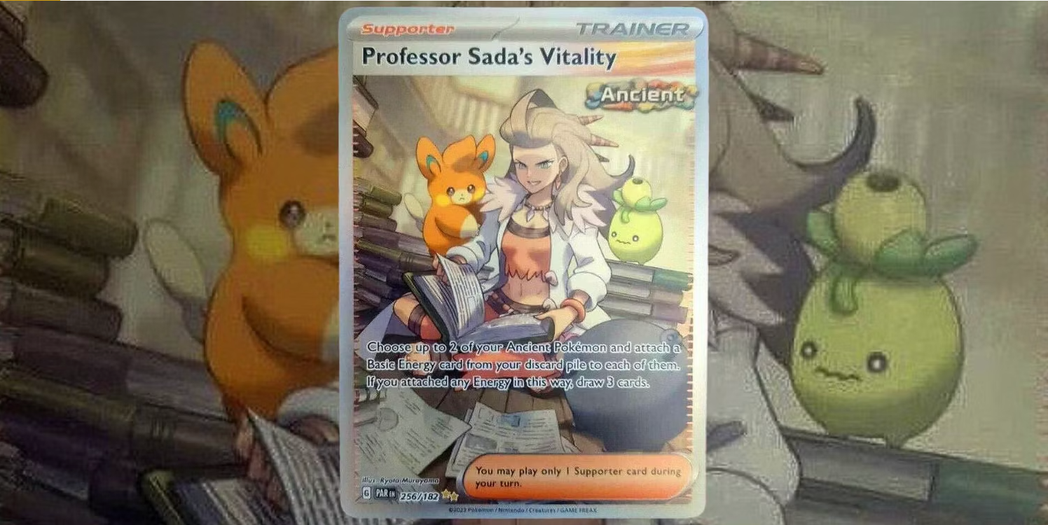 Professoressa Sada Pokémon Paradosso Temporale