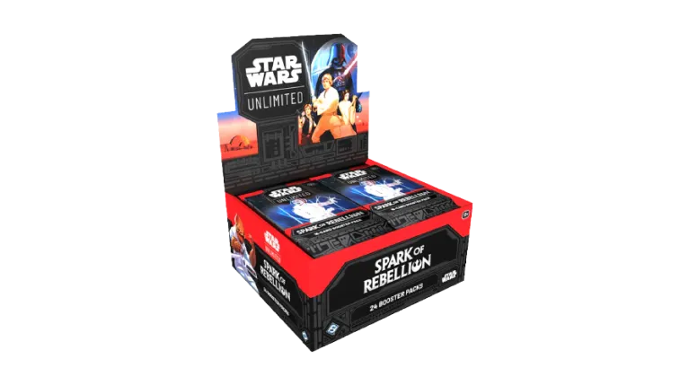 Booster Box Star Wars Unlimited Scintille di Ribellione