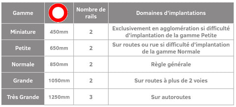 Panneau entrée d'une zone à stationnement interdit - Panneau B6b1