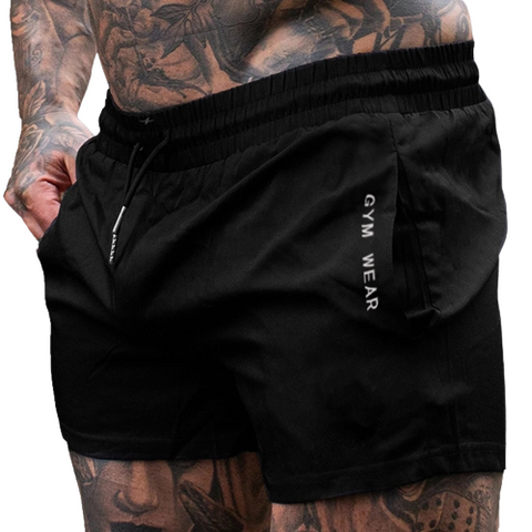 Homem Musculoso Esportes Tanque Preto Top Shirt Shorts Trens Faz fotos,  imagens de © alonesdj #567616442