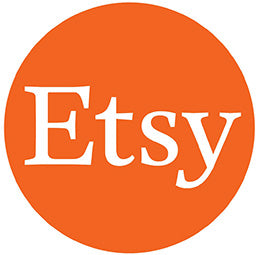 Etsy logo and shop link