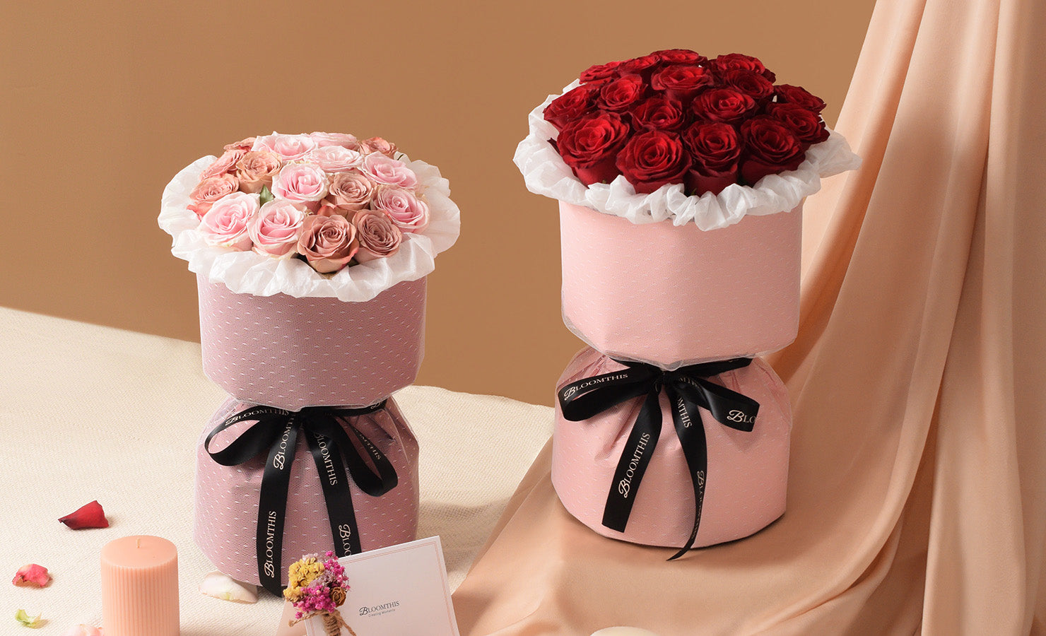 Shop Rachel Ruby Rose Bouquet | BloomThis