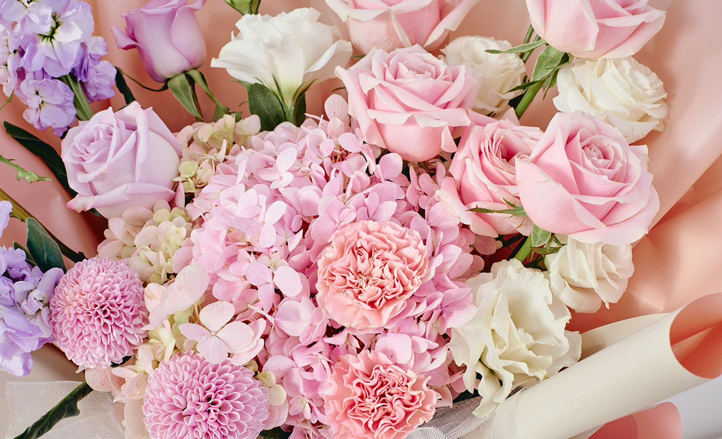 Casabella Pink Hydrangea Bouquet | BloomThis