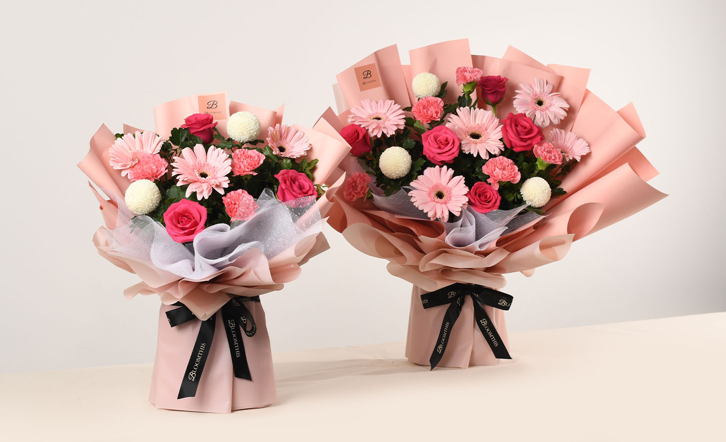 09-best-mothers-day-gifts-malaysia-2022-Pink-Carnation-Bouquet