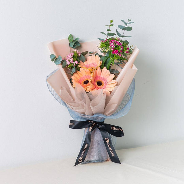 Beverly Gerbera Bouquet | Free Delivery | BloomThis