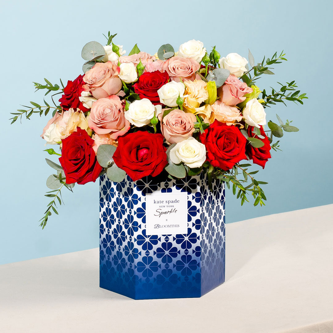 Soleil Kate Spade Fragrance Inspired Flower Box (VD) | Free Delivery |  BloomThis