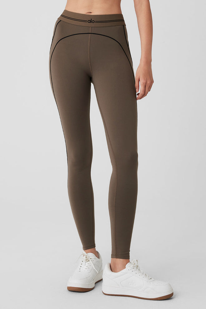 Airlift High-Waist 7/8 Line Up Legging - Limestone – Alo Yoga Mexico