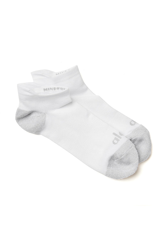 Women's Performance Tab Sock - Black/White